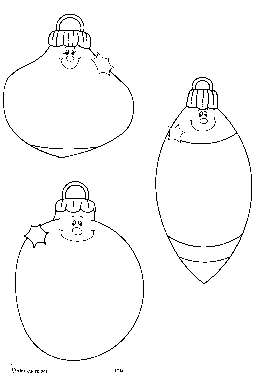 Bombki i ozdoby Świąteczne kolorowanki